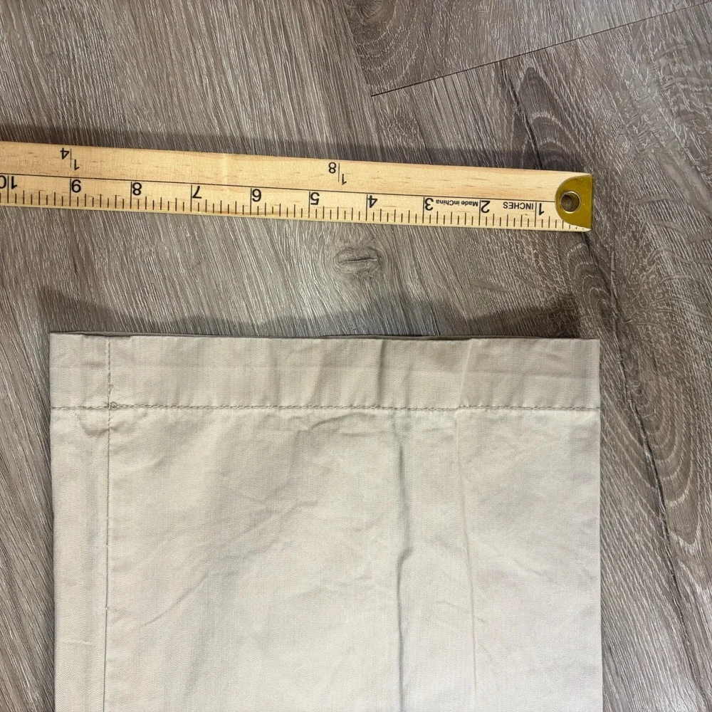 Banana Republic Mens Chino Pants 34x32 Straight Tan Brown 100% Cotton Relaxed